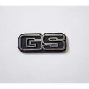 GS Logo Emblem 1"3/4 Decal E3CB-16702-AA